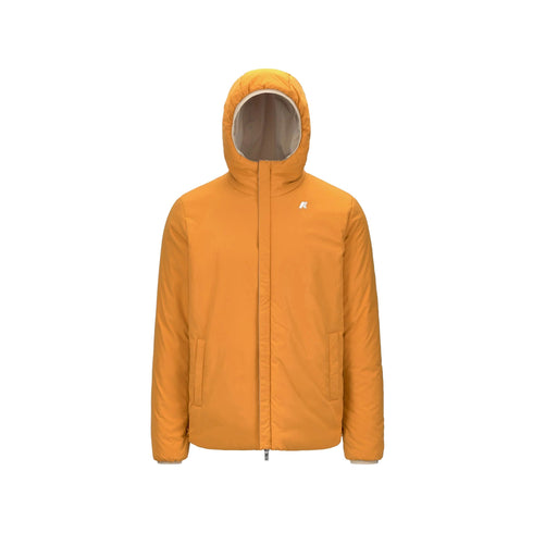 KWAY Giacca imbottita Giubbotto Uomo modello Jack corto Brown navy A24 - KWAYK6128VW - AR1 - L - Francavilla Moda